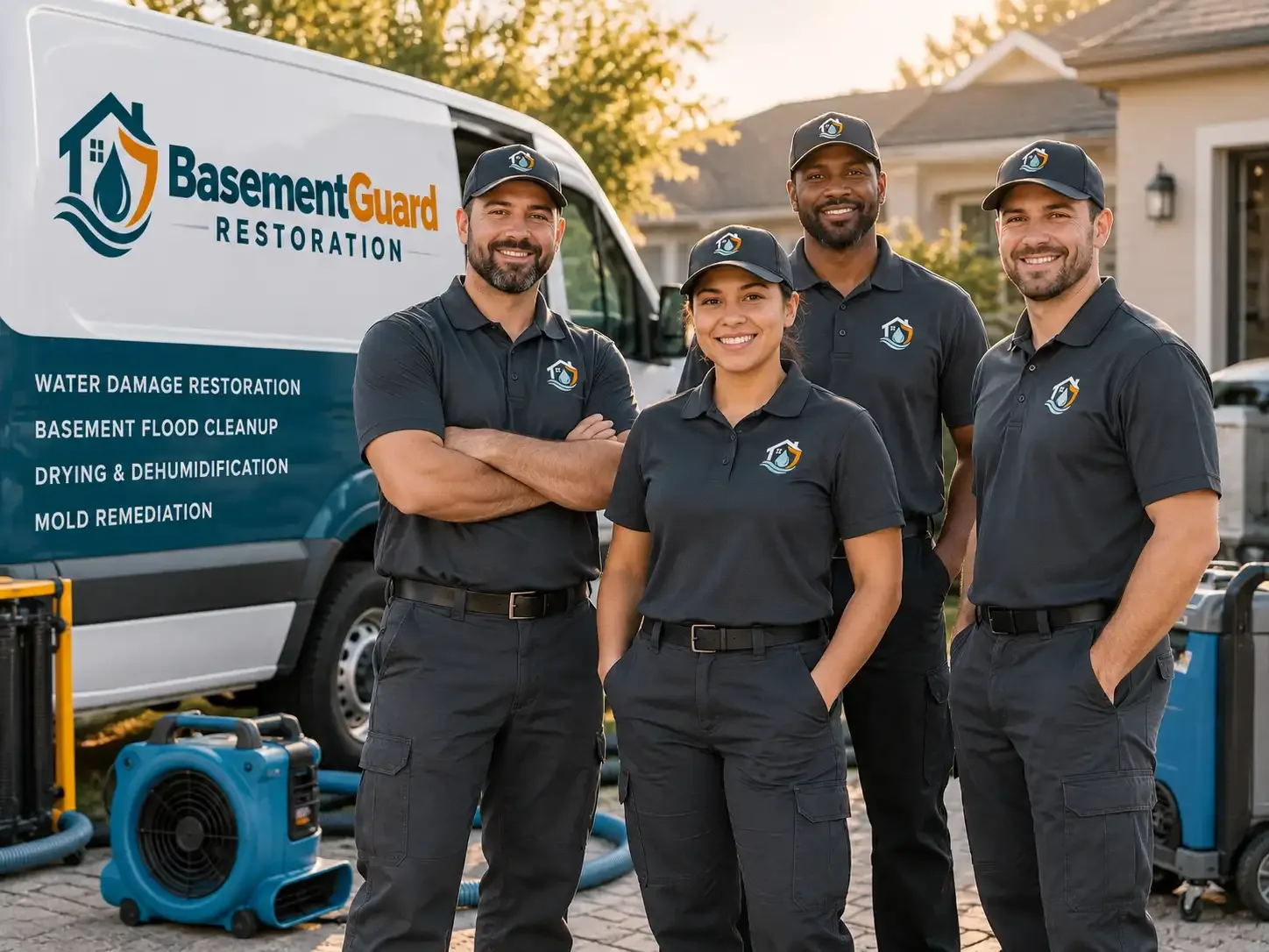 Basement Water Damage Restoration company in Nachusa, IL